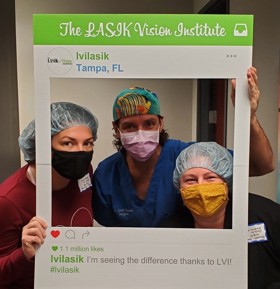We're all smiles at the lasik vision institute in tampa