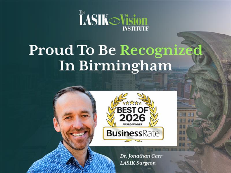 The LASIK Vision Institute Birmingham Best Of 2026 Award