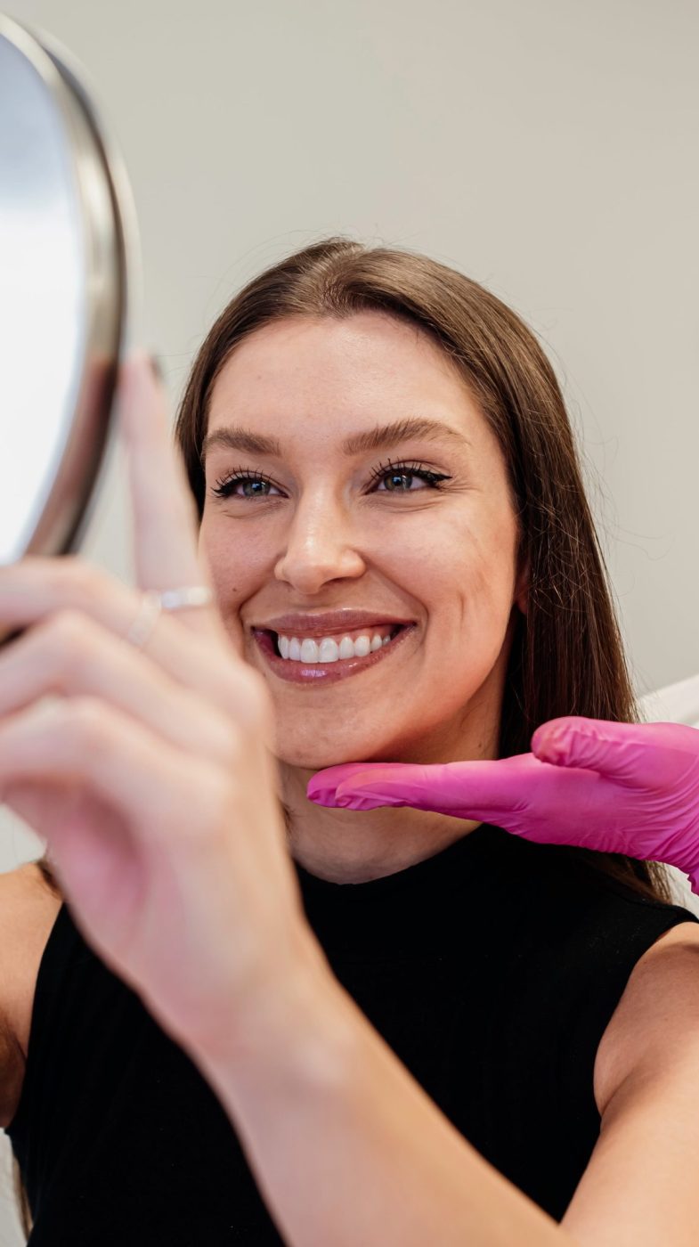 LASIK patient happy after her procedure with the Lasik Vision Institute