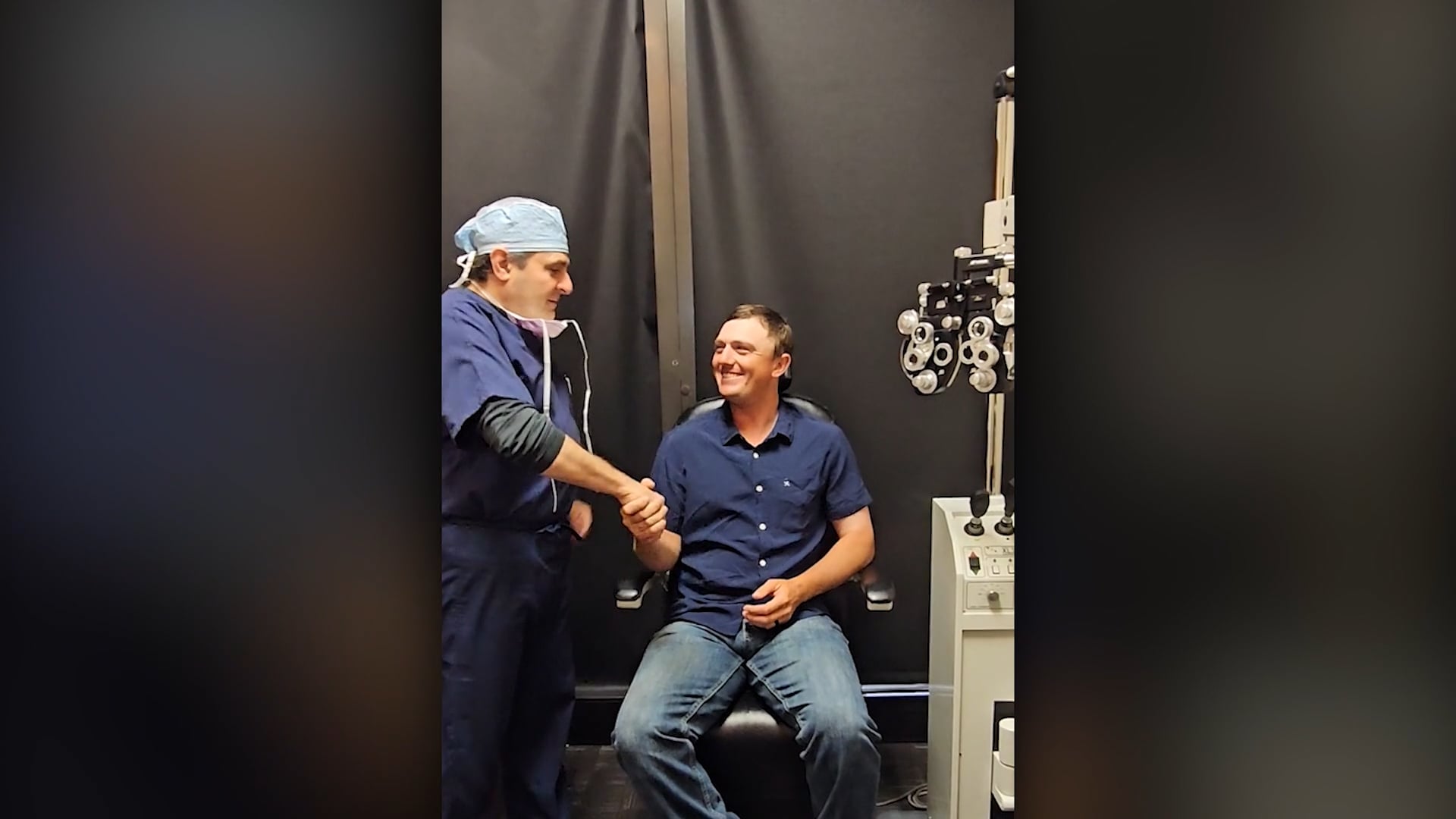 LASIK patient reactions with Dr. Joseph