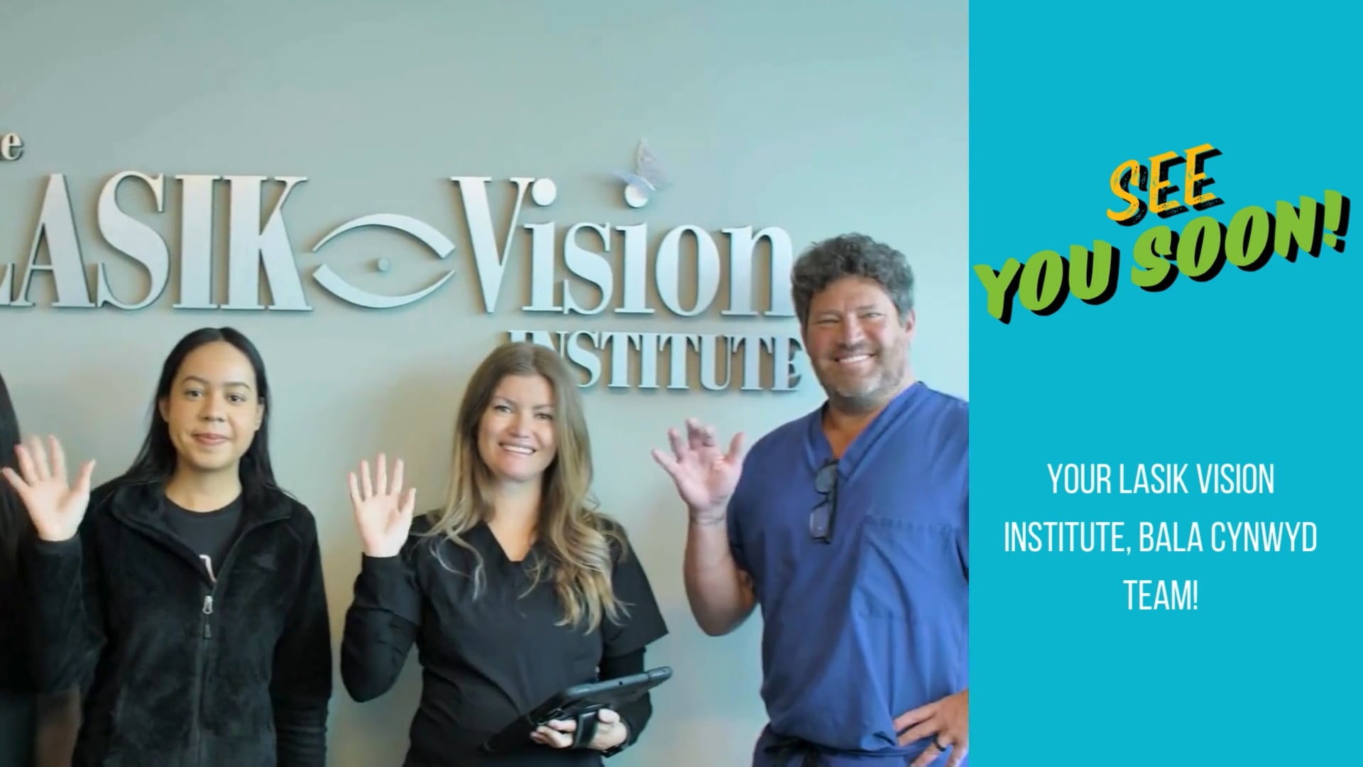 Bala Cynwyd LASIK team introducing themselves and supporting patients